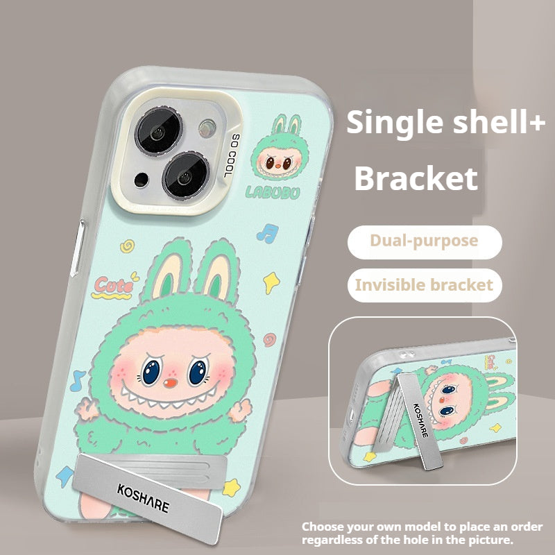 Cute Labubu Bracket Phone Case