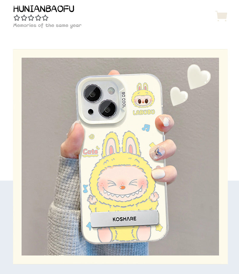 Cute Labubu Bracket Phone Case