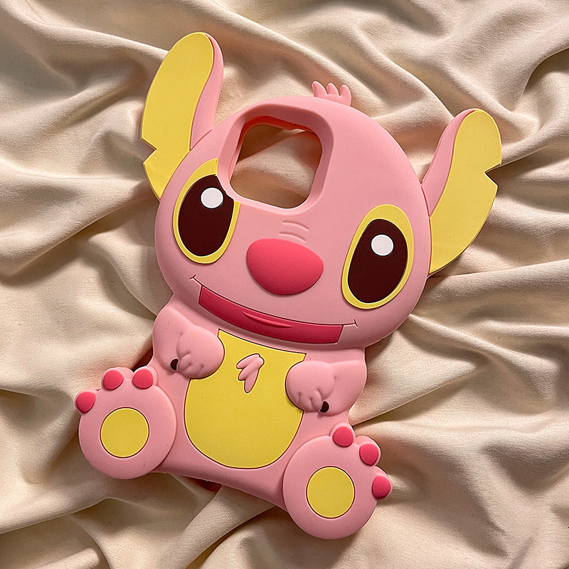 Cartoon Stitch 3D Silicone IPhone Case