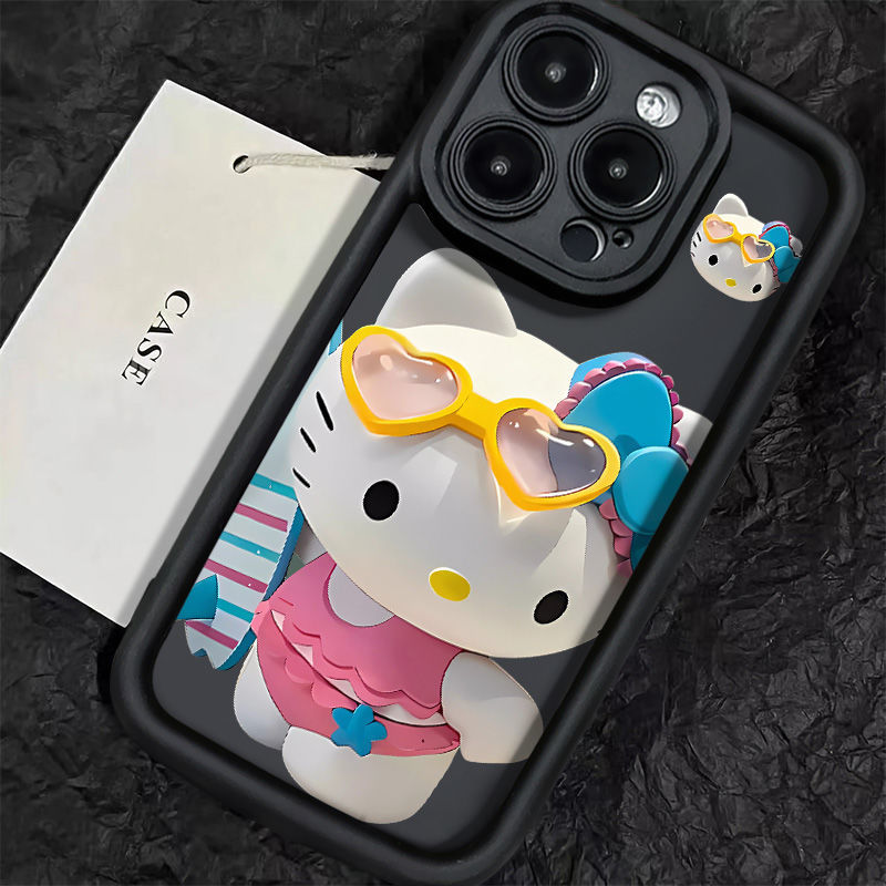 Cute Hello Kitty 15Promax All-Inclusive Airbag Phone Case