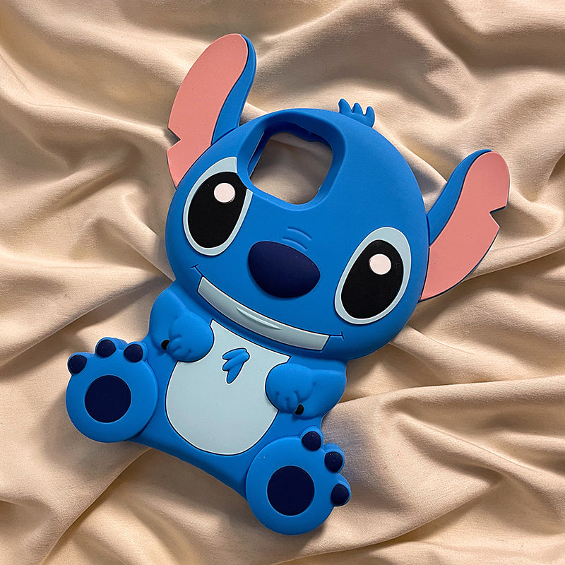 Cartoon Stitch 3D Silicone IPhone Case