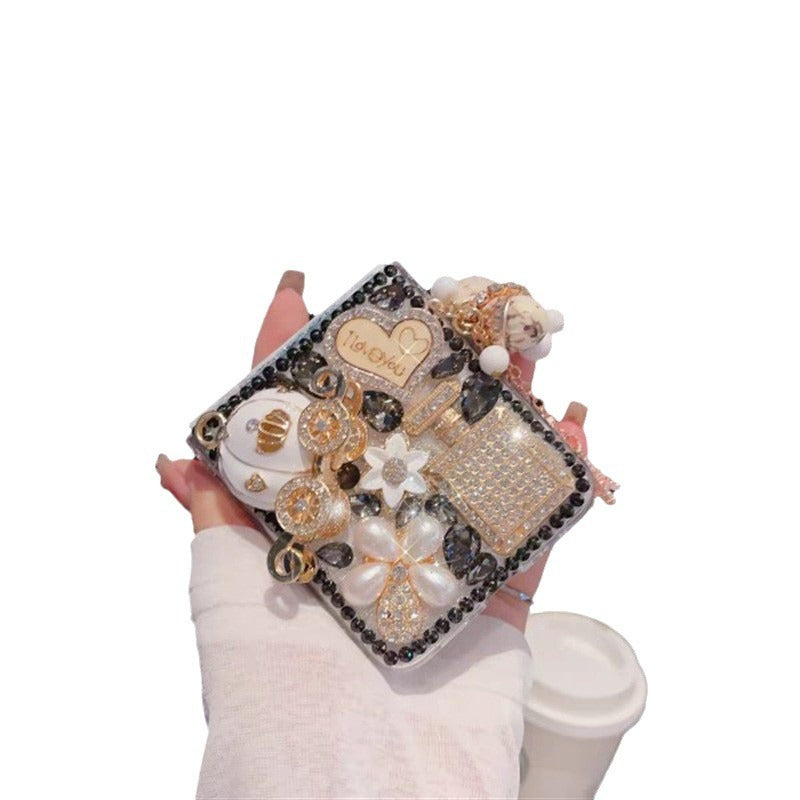 Luxury Rhinestone Pumpkin  Folding ZFlip5 Case