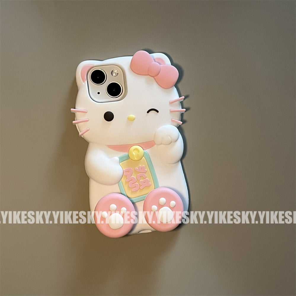 Three-Dimensional Dopamine Cute Silicone iPhone Case