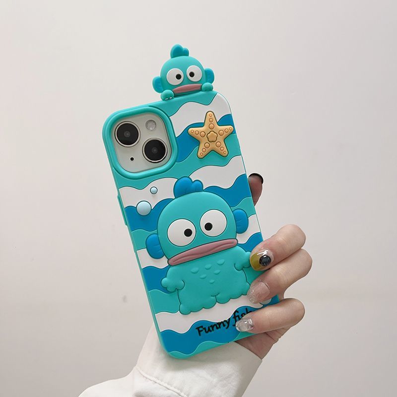 Cute 3D Silicone iPhone Phone Case