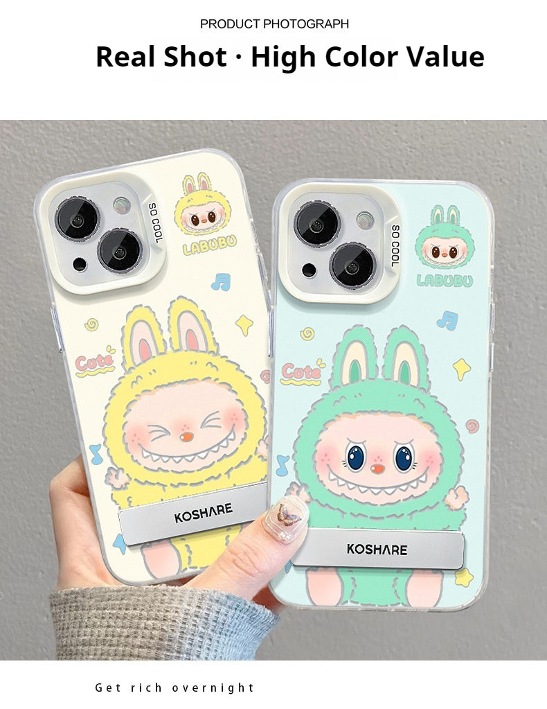 Cute Labubu Bracket Phone Case