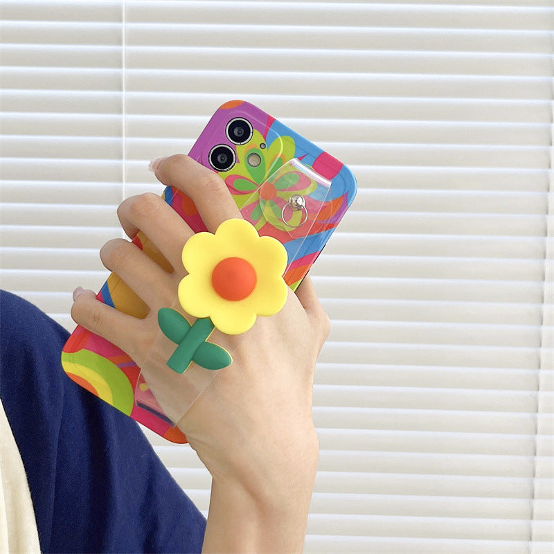 DIY handmade colorful iPhone case