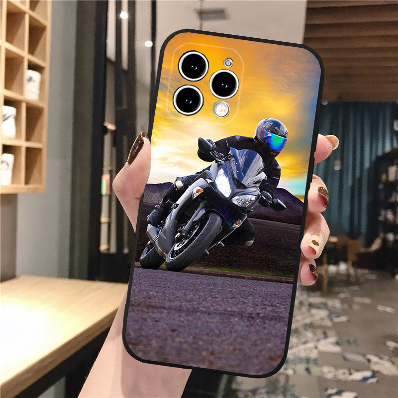 Motorbike Men's Fashion Brand Personal Influencer Men's iPhone Phone Case