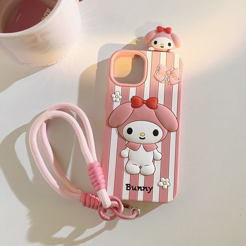 Cute 3D Silicone iPhone Phone Case