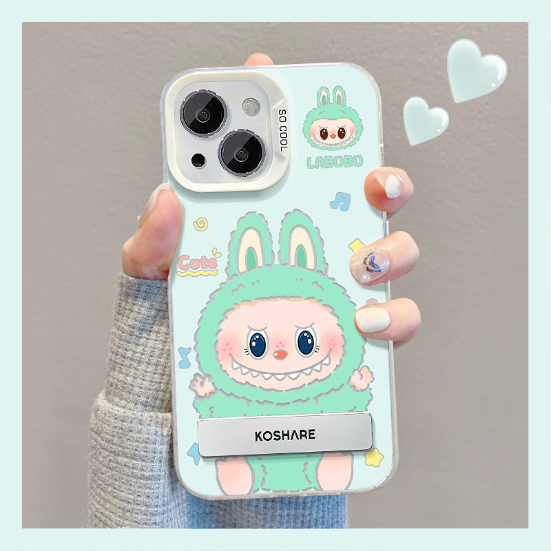 Cute Labubu Bracket Phone Case