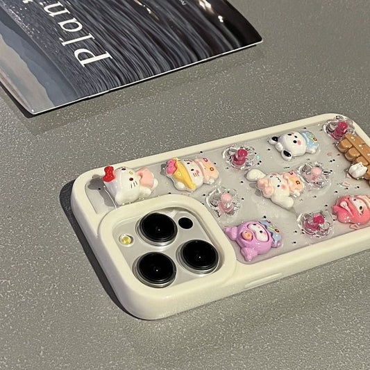 Cute dropper cartoon phone case