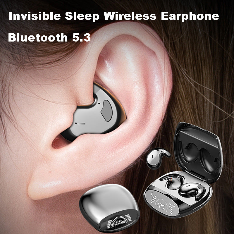 Sleep Invisible Earbuds Tiny Mini Headphones Hidden Noise