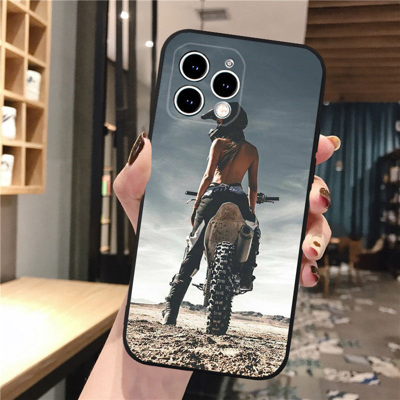 Motorbike Men's Fashion Brand Personal Influencer Men's iPhone Phone Case