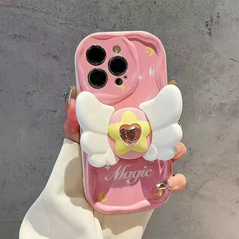 Magic Girl Style with Stand iPhone Phone Case