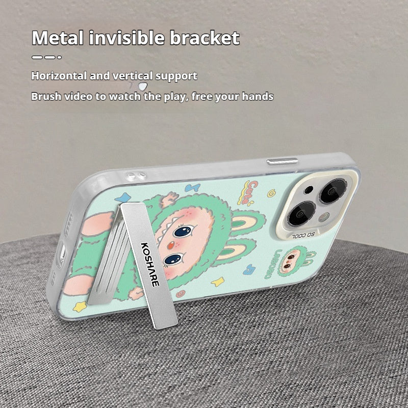 Cute Labubu Bracket Phone Case