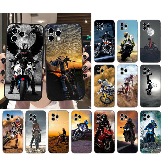 Motorbike Men's Fashion Brand Personal Influencer Men's iPhone Phone Case