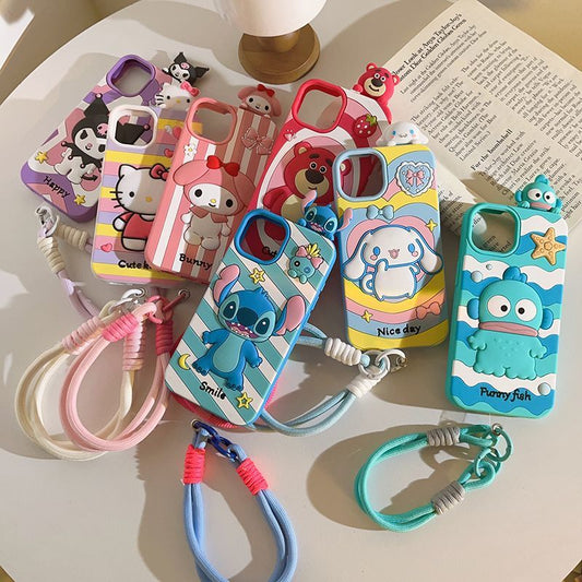 Cute 3D Silicone iPhone Phone Case