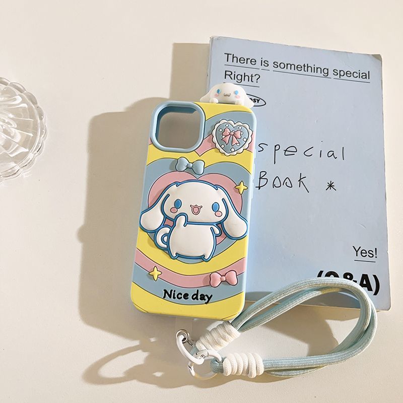 Cute 3D Silicone iPhone Phone Case