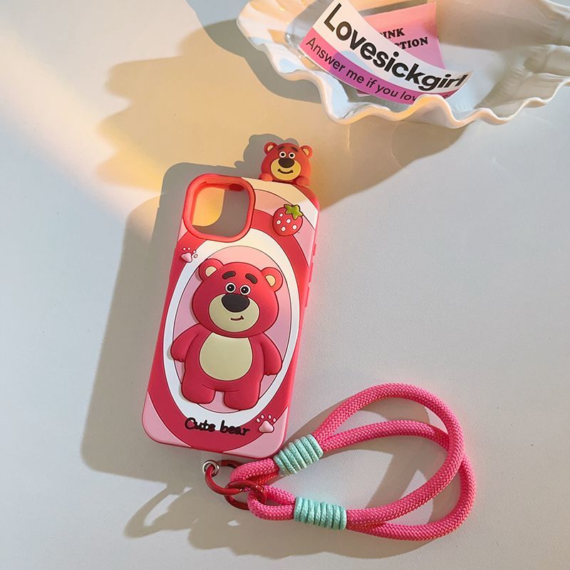 Cute 3D Silicone iPhone Phone Case