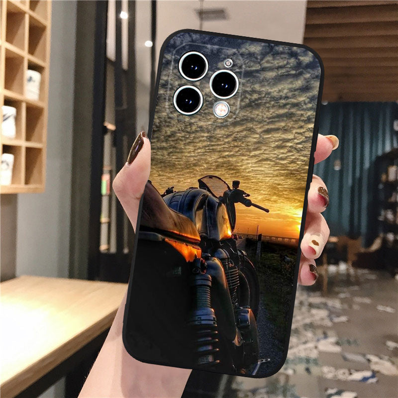 Motorbike Men's Fashion Brand Personal Influencer Men's iPhone Phone Case