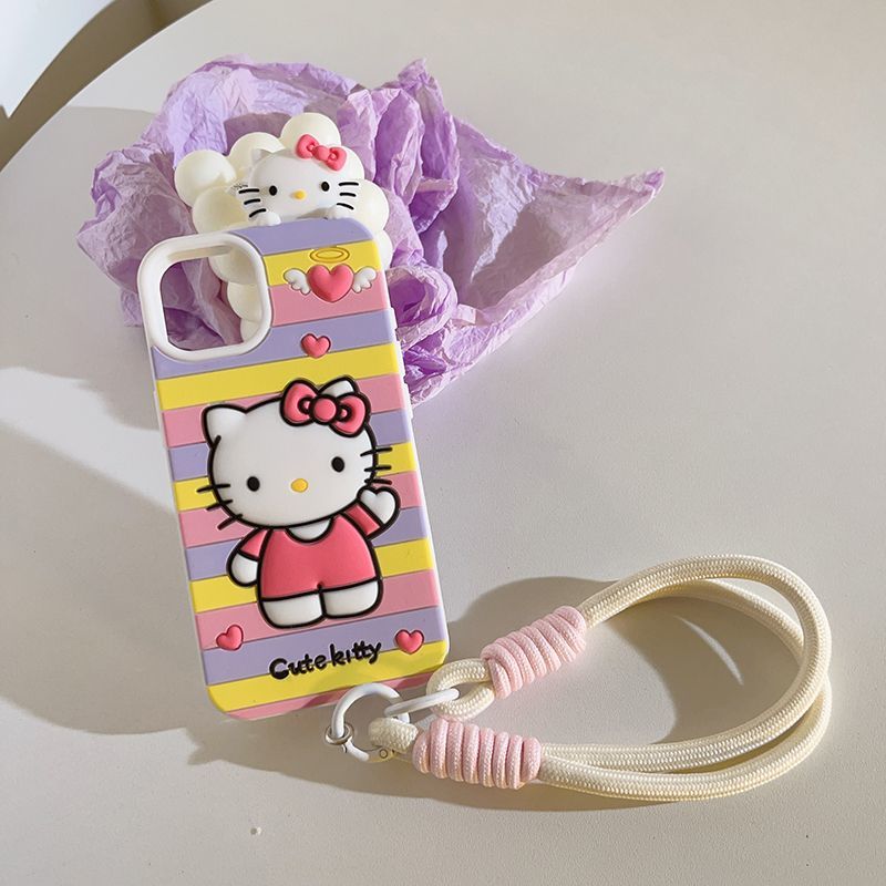 Cute 3D Silicone iPhone Phone Case