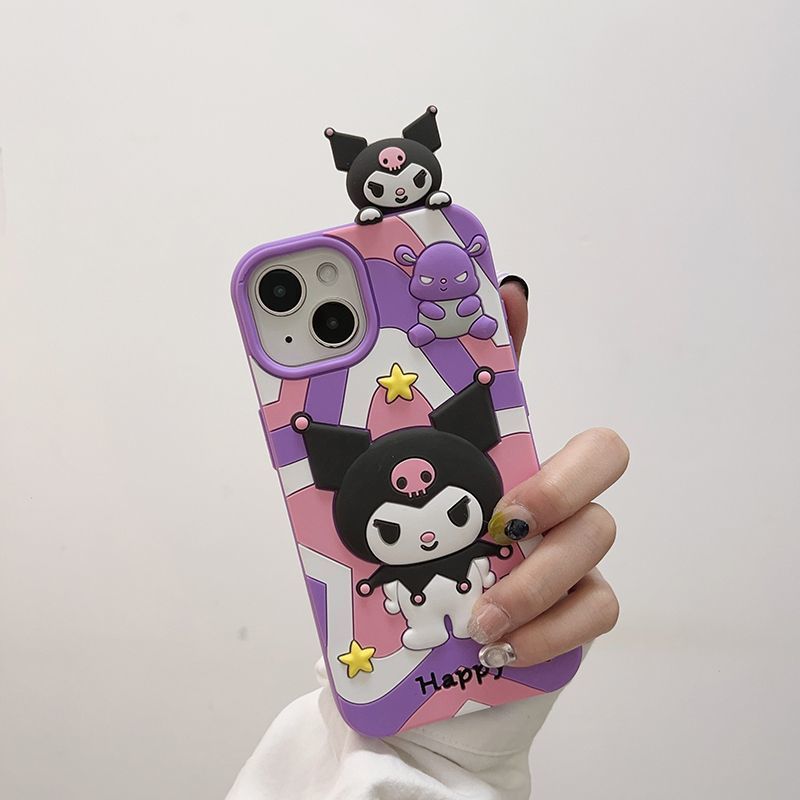 Cute 3D Silicone iPhone Phone Case