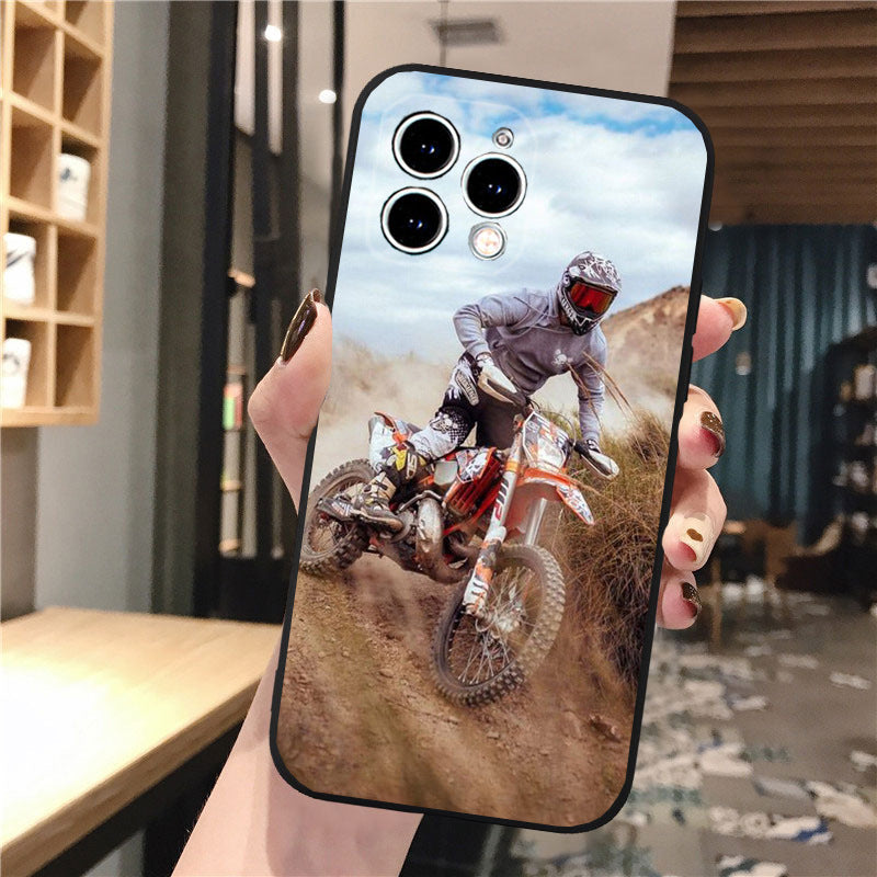 Motorbike Men's Fashion Brand Personal Influencer Men's iPhone Phone Case