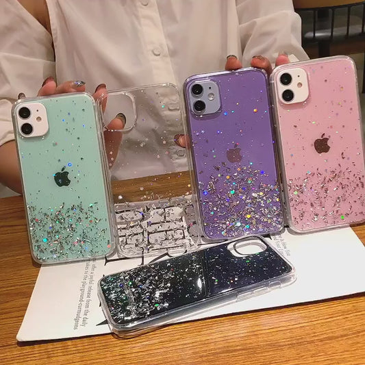 Samsung Drip Glue Starry Sky Phone Case